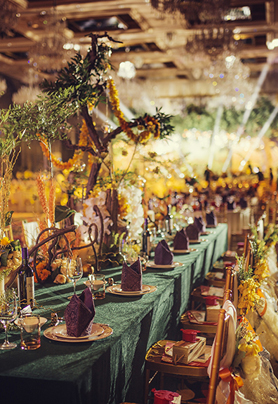 长桌婚礼布置74