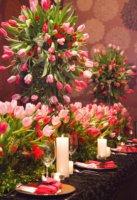 长桌婚礼布置70