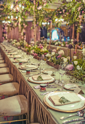 长桌婚礼布置66