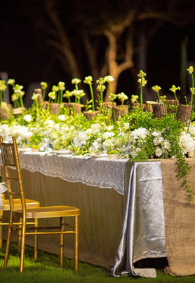 长桌婚礼布置65