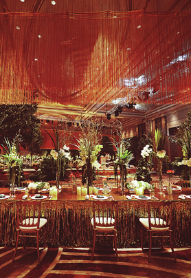 长桌婚礼布置59