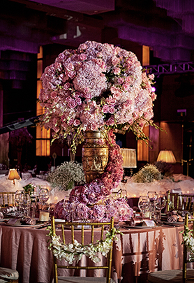 圆桌婚礼布置148