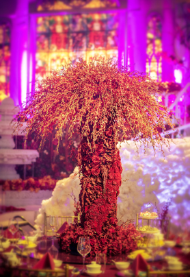 圆桌婚礼布置147