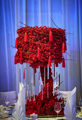 圆桌婚礼布置144