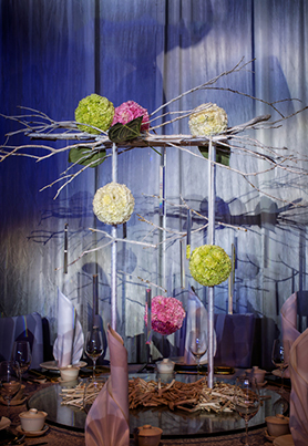 圆桌婚礼布置142