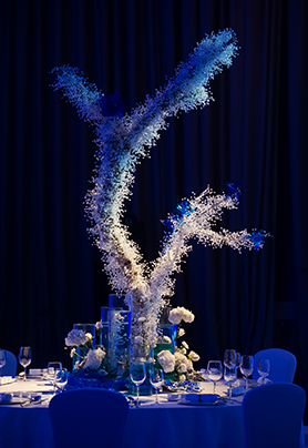 圆桌婚礼布置137