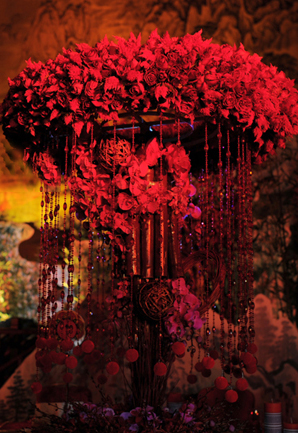 圆桌婚礼布置132