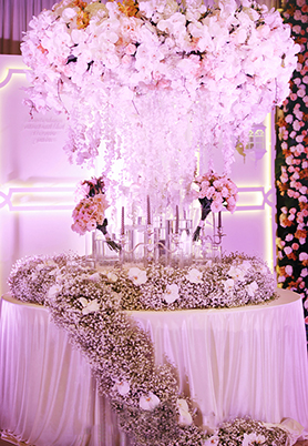 圆桌婚礼布置125