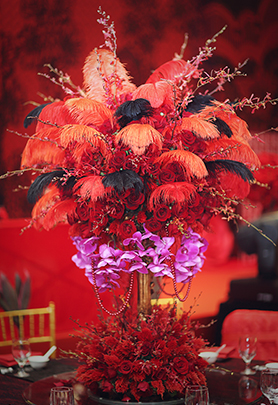 圆桌婚礼布置119