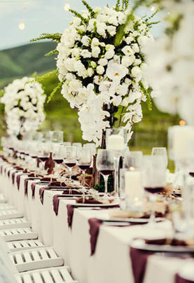 长桌婚礼布置53