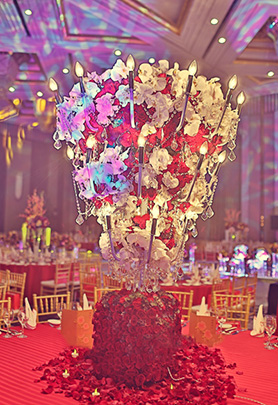 圆桌婚礼布置113