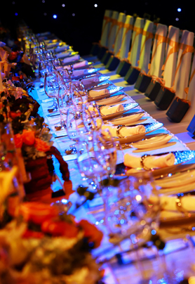 长桌婚礼布置50