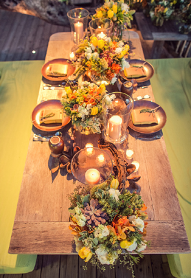 长桌婚礼布置42