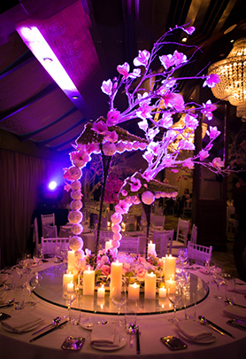 圆桌婚礼布置110