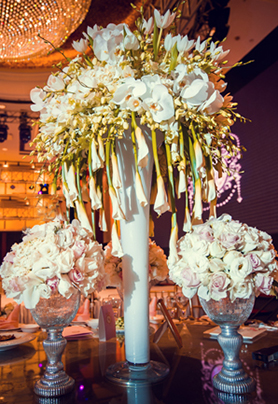 圆桌婚礼布置109