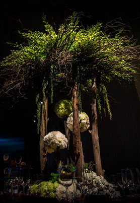 圆桌婚礼布置106