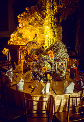 圆桌婚礼布置107