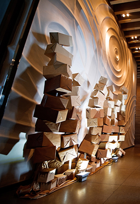 金色系婚礼布置