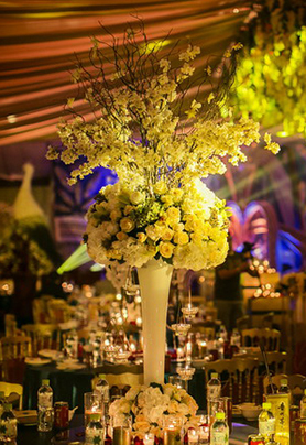 圆桌婚礼布置100