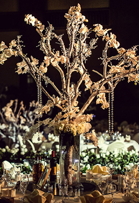 圆桌婚礼布置98