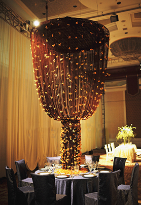 圆桌婚礼布置94