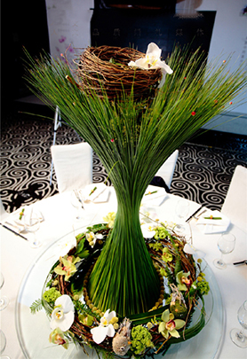 圆桌婚礼布置92