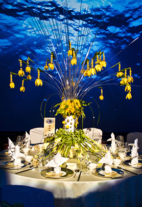 圆桌婚礼布置91