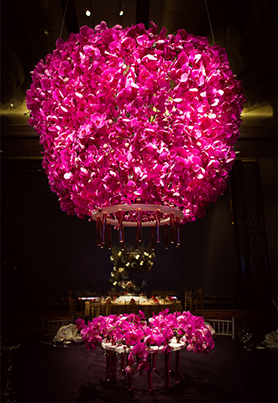 圆桌婚礼布置90