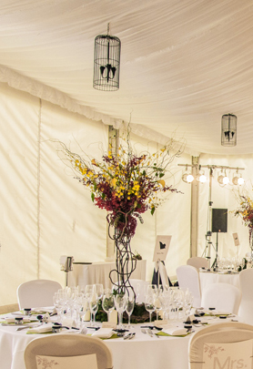 圆桌婚礼布置85