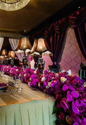 长桌婚礼布置33