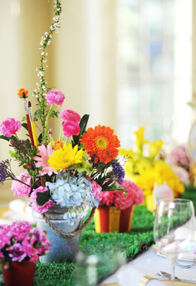 长桌婚礼布置26