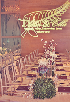 长桌婚礼布置24