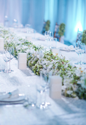 长桌婚礼布置22