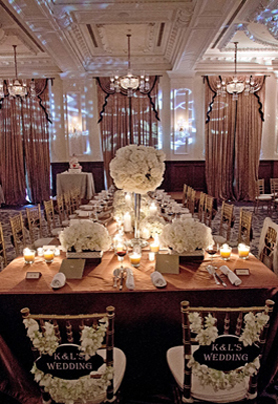 长桌婚礼布置19