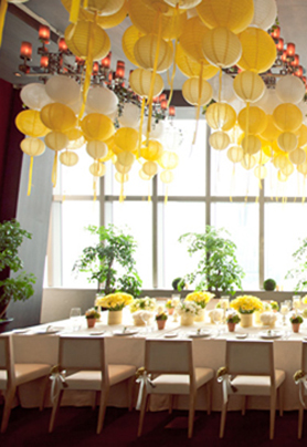 长桌婚礼布置15