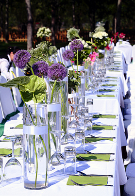 长桌婚礼布置14