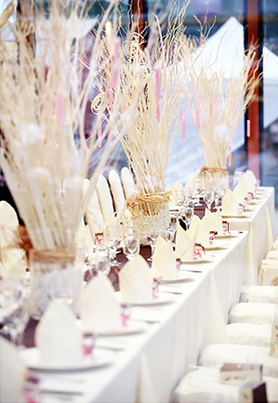 长桌婚礼布置12