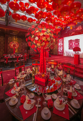 圆桌婚礼布置84