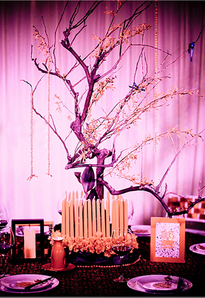 圆桌婚礼布置83