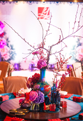 圆桌婚礼布置82