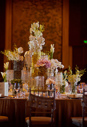 圆桌婚礼布置78