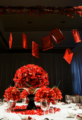 圆桌婚礼布置73