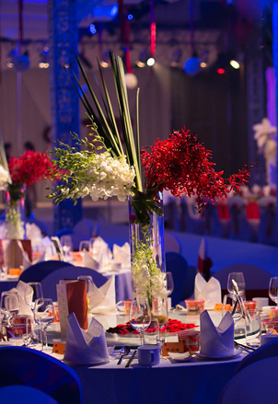 圆桌婚礼布置69