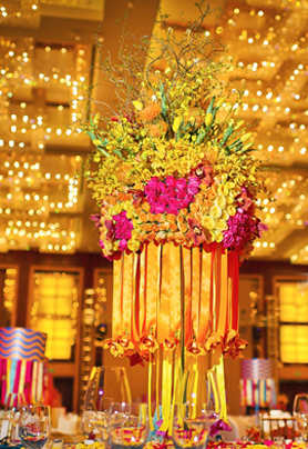 圆桌婚礼布置64