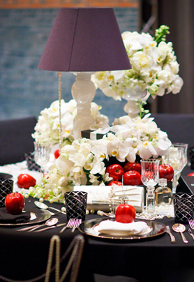 圆桌婚礼布置60