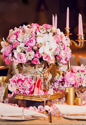 圆桌婚礼布置58