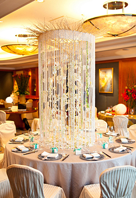 圆桌婚礼布置54