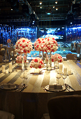 圆桌婚礼布置51