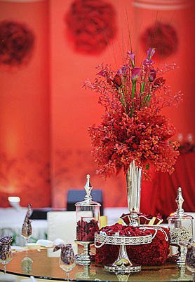 圆桌婚礼布置050