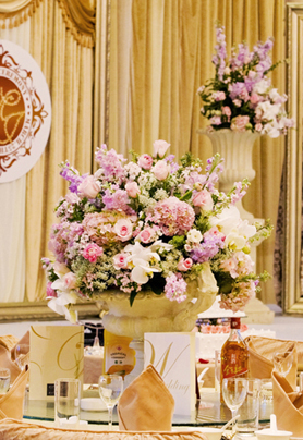 圆桌婚礼布置049